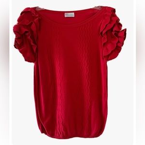 Red Valentino Top, Size L, 100% Cotton, Great condition